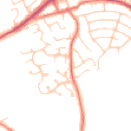 Daytime road noise heatmap for CH49 3QX