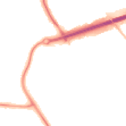 Night-time road noise heatmap for CH49 4NE