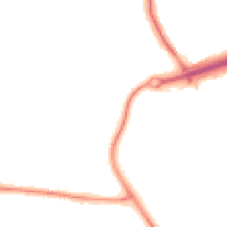 Night-time road noise heatmap for CH49 4QF