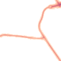 Night-time road noise heatmap for CH49 4QH