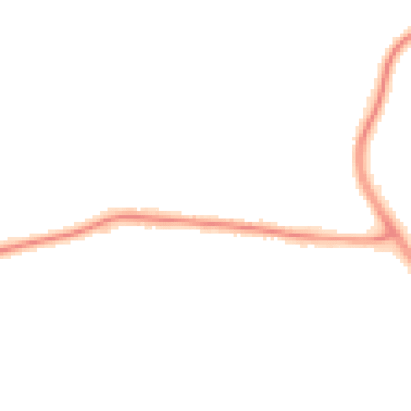 Night-time road noise heatmap for CH49 4RE