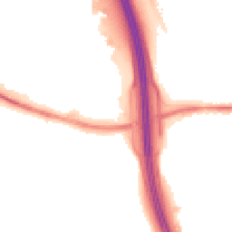 Night-time road noise heatmap for CH49 5LH