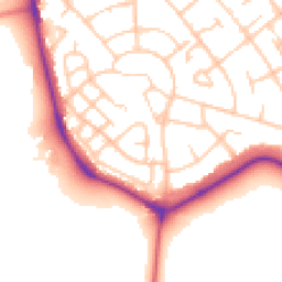 Daytime road noise heatmap for CH49 5NL