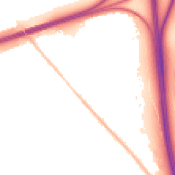 Night-time road noise heatmap for CH49 6JU