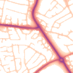 Daytime road noise heatmap for CH49 6NW