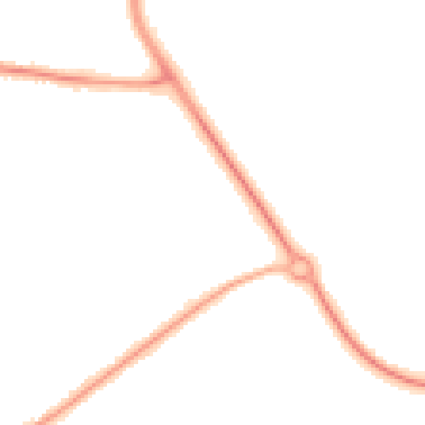 Night-time road noise heatmap for CH49 6PB