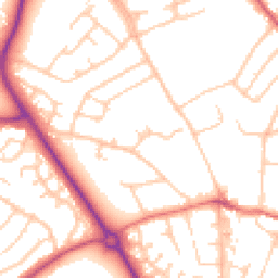 Daytime road noise heatmap for CH49 6PN