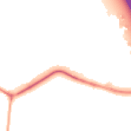 Night-time road noise heatmap for CH49 7LL