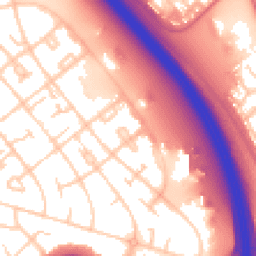 Daytime road noise heatmap for CH49 7NR