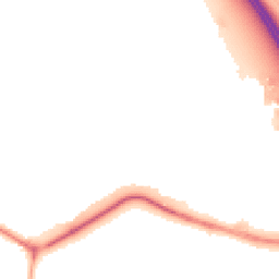 Night-time road noise heatmap for CH49 7NY