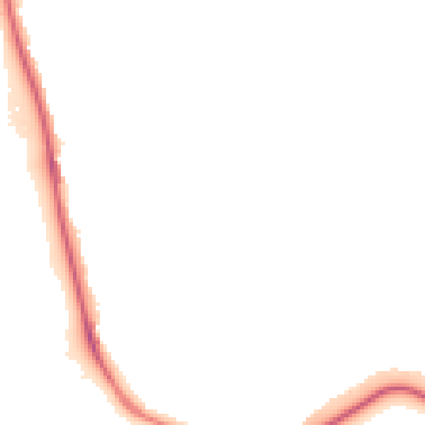 Night-time road noise heatmap for CH49 8JD