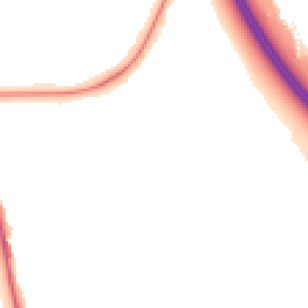 Night-time road noise heatmap for CH49 9BP