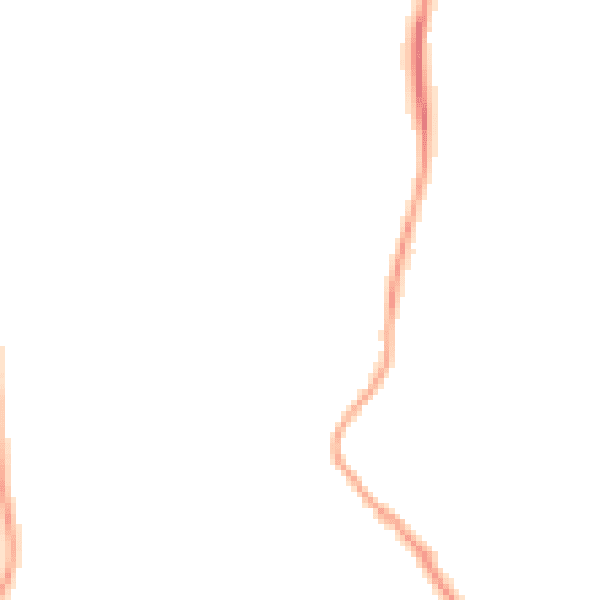 Night-time road noise heatmap for CH61 1AE