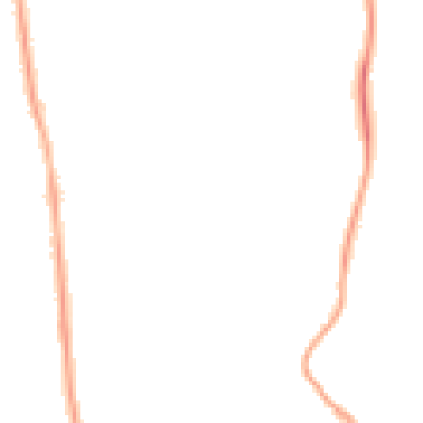 Night-time road noise heatmap for CH61 1AQ