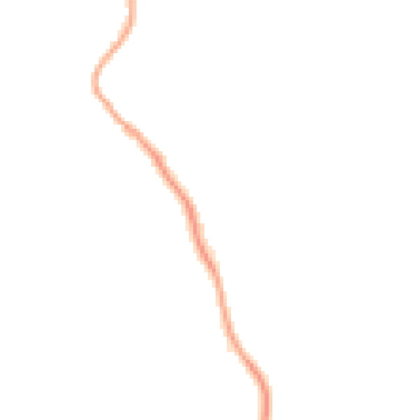Night-time road noise heatmap for CH61 1BF