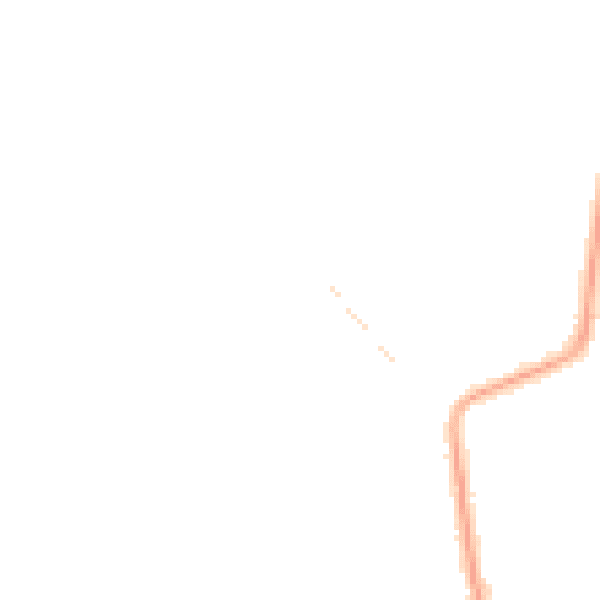 Night-time road noise heatmap for CH61 3UX