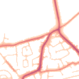 Daytime road noise heatmap for CH61 3UY