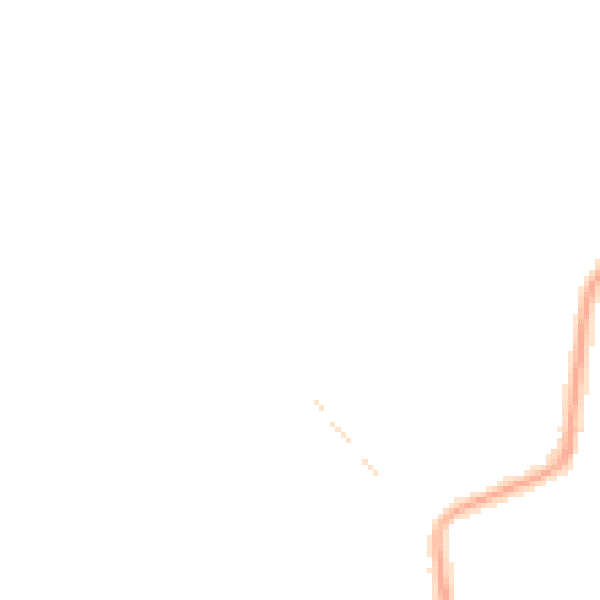 Night-time road noise heatmap for CH61 3XS