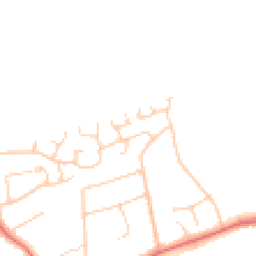 Daytime road noise heatmap for CH61 4YN