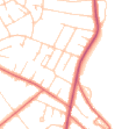 Daytime road noise heatmap for CH61 6UH
