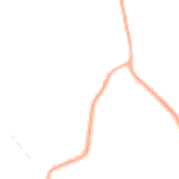 Night-time road noise heatmap for CH61 7UR