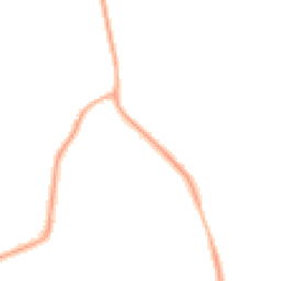 Night-time road noise heatmap for CH61 7XN
