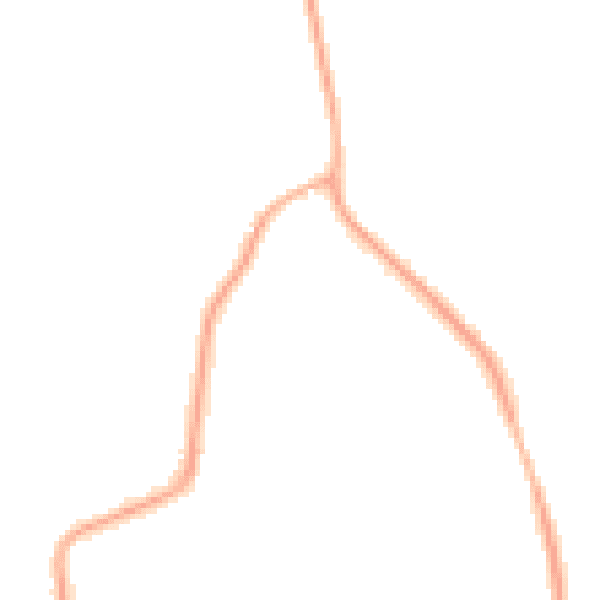 Night-time road noise heatmap for CH61 7XX