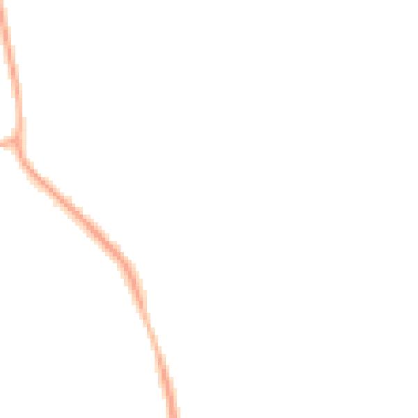 Night-time road noise heatmap for CH61 7YA