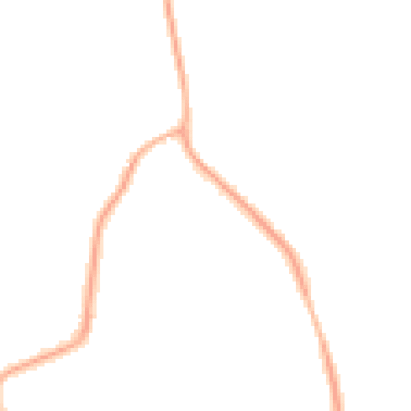 Night-time road noise heatmap for CH61 7YB