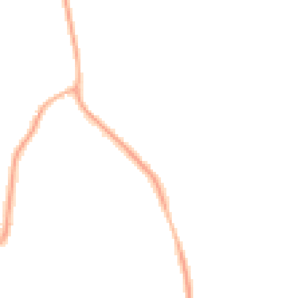 Night-time road noise heatmap for CH61 7YD