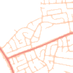 Daytime road noise heatmap for CH61 8TD