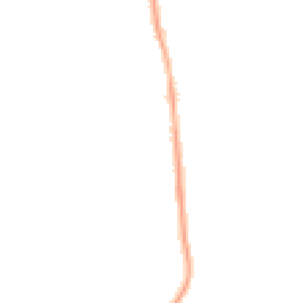 Night-time road noise heatmap for CH61 9NY