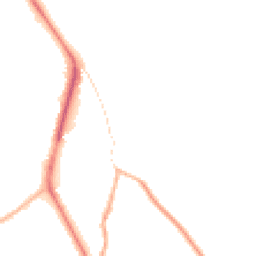 Night-time road noise heatmap for CH62 0AJ