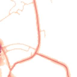 Daytime road noise heatmap for CH62 0AP