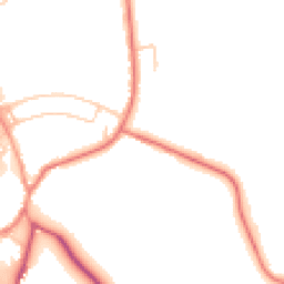 Daytime road noise heatmap for CH62 0AZ