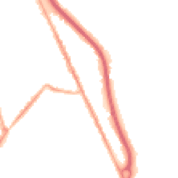 Night-time road noise heatmap for CH62 1AD