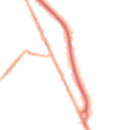 Night-time road noise heatmap for CH62 1AE