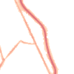 Night-time road noise heatmap for CH62 1AP