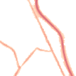 Night-time road noise heatmap for CH62 5BB
