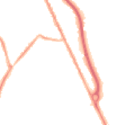 Night-time road noise heatmap for CH62 5EX