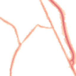 Night-time road noise heatmap for CH62 5HP