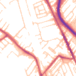 Daytime road noise heatmap for CH62 5JY