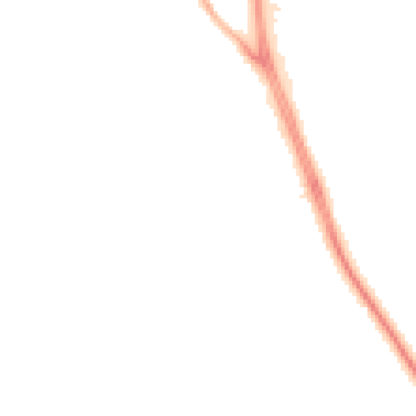 Night-time road noise heatmap for CH62 6AJ