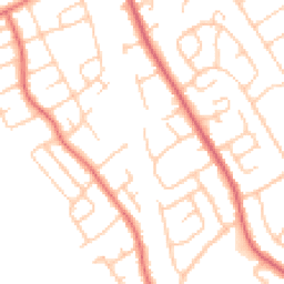 Daytime road noise heatmap for CH62 6BU