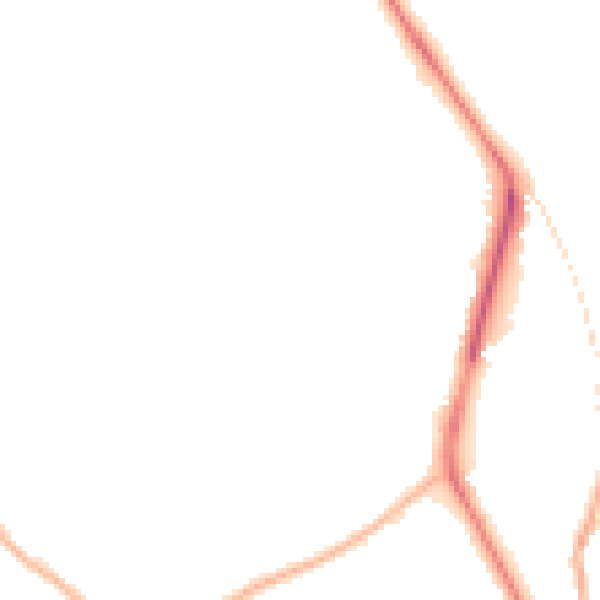 Night-time road noise heatmap for CH62 8EY