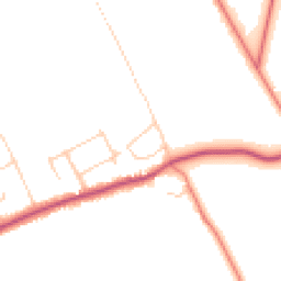 Daytime road noise heatmap for CH64 1TG