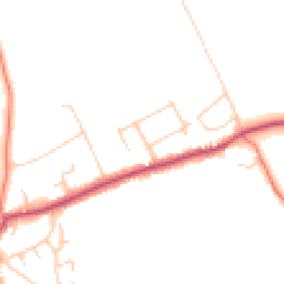 Daytime road noise heatmap for CH64 1TH