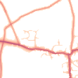 Daytime road noise heatmap for CH64 2TS