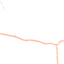 Night-time road noise heatmap for CH64 2TS