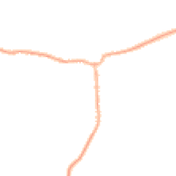 Night-time road noise heatmap for CH64 2TT